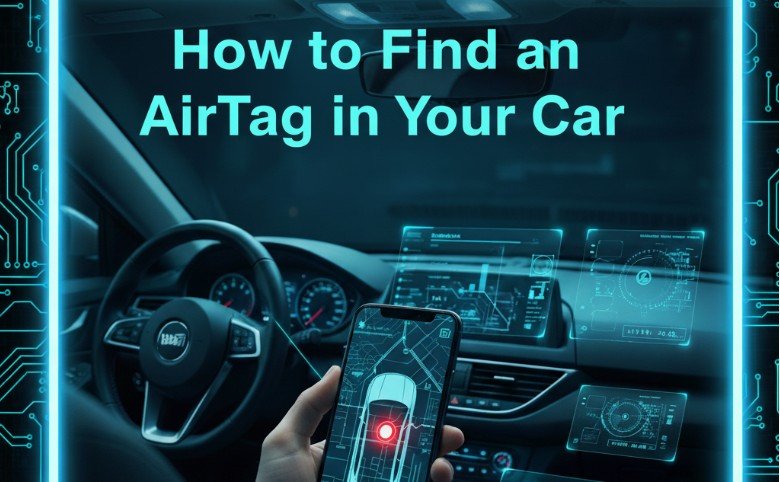how to find an airtag in my car