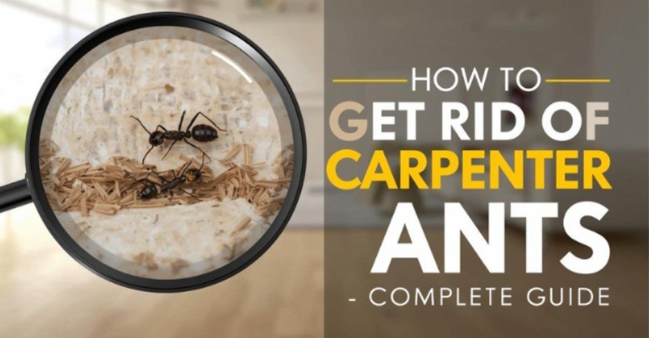 how to get rid of carpenter ants