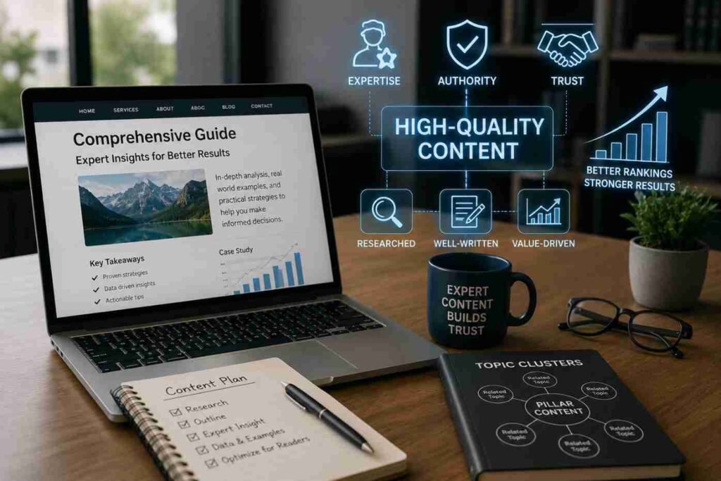 Content Should Prove Expertise, Not Just Target Keywords