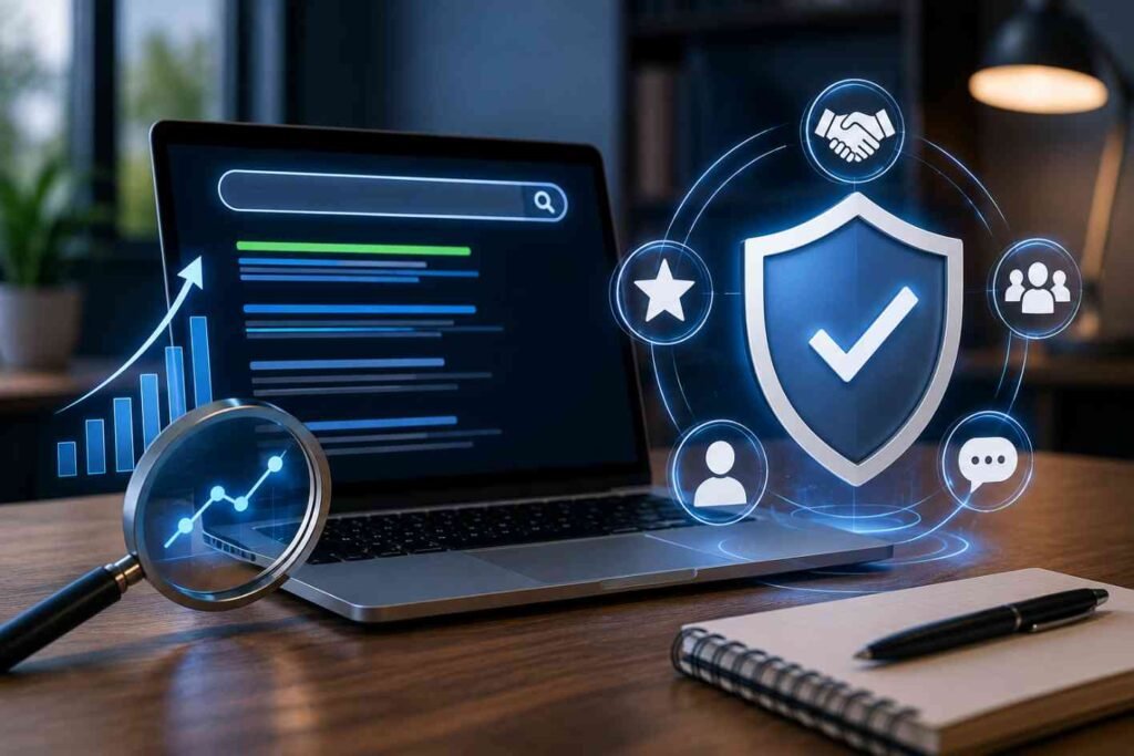Search Visibility Without Trust Does Not Scale