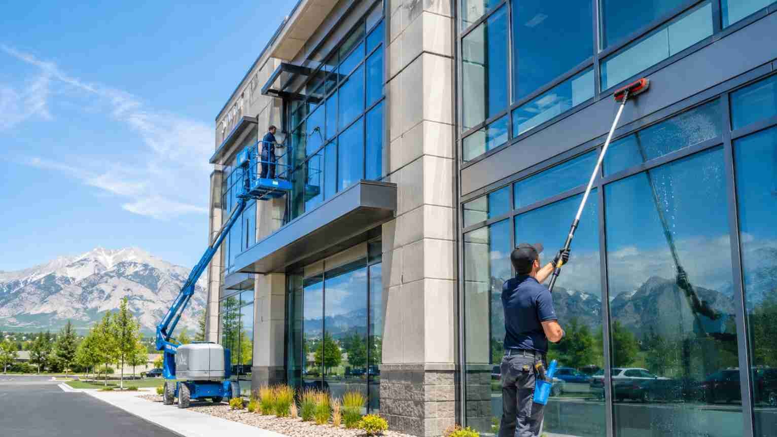 Why Routine Commercial Window Cleaning Matters for Building Maintenance