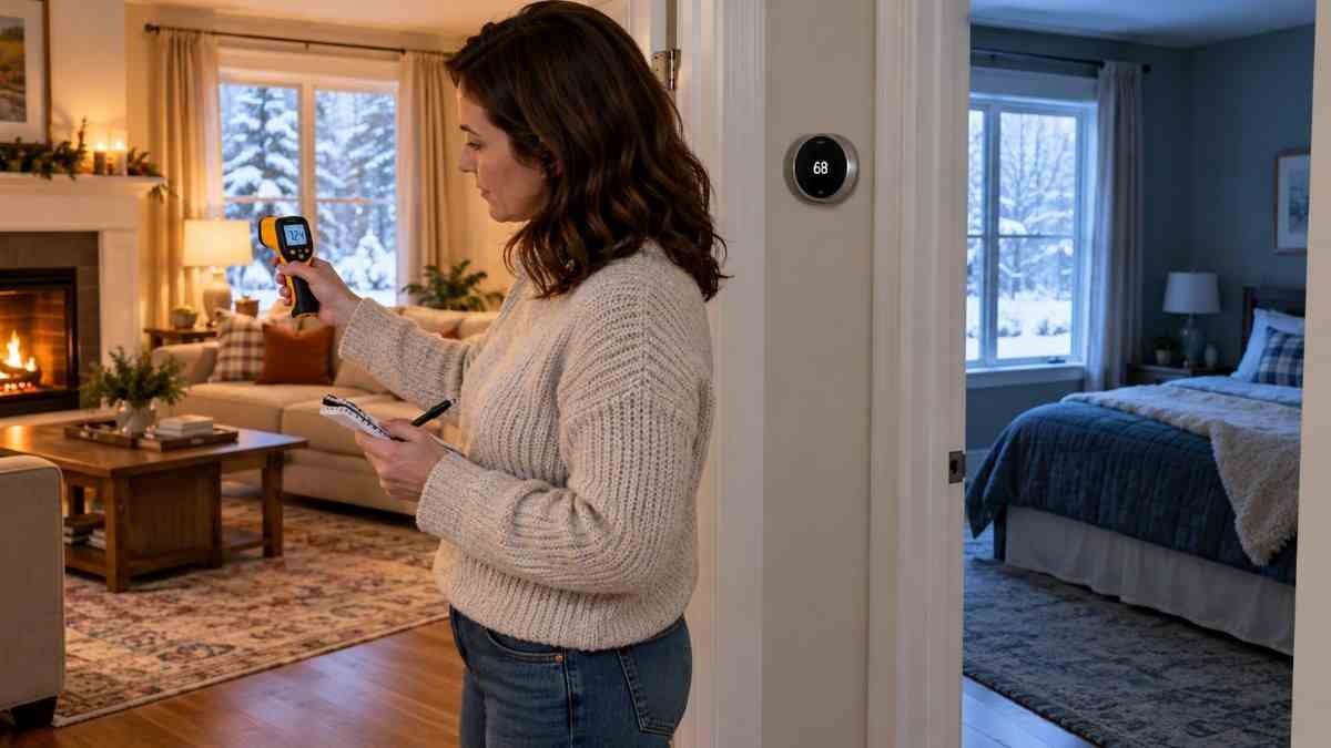 Describing Uneven Heating Before Calling for Service